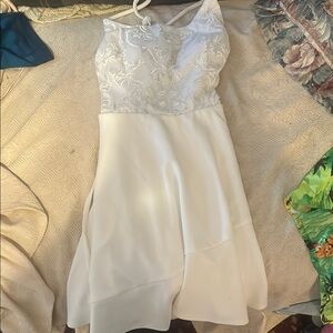 Speechless White Floral Lace Dress